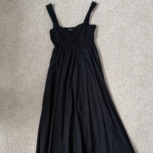 J. Crew Black Maxi Dress